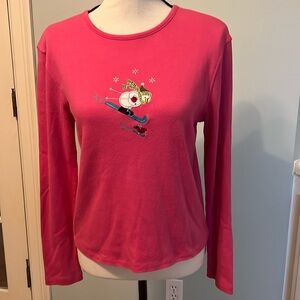 No Brand Name Christmas Blouse